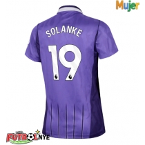 Camiseta Tottenham Hotspur Dominic Solanke #19 Tercera Equipación para mujer 2026-27 manga corta